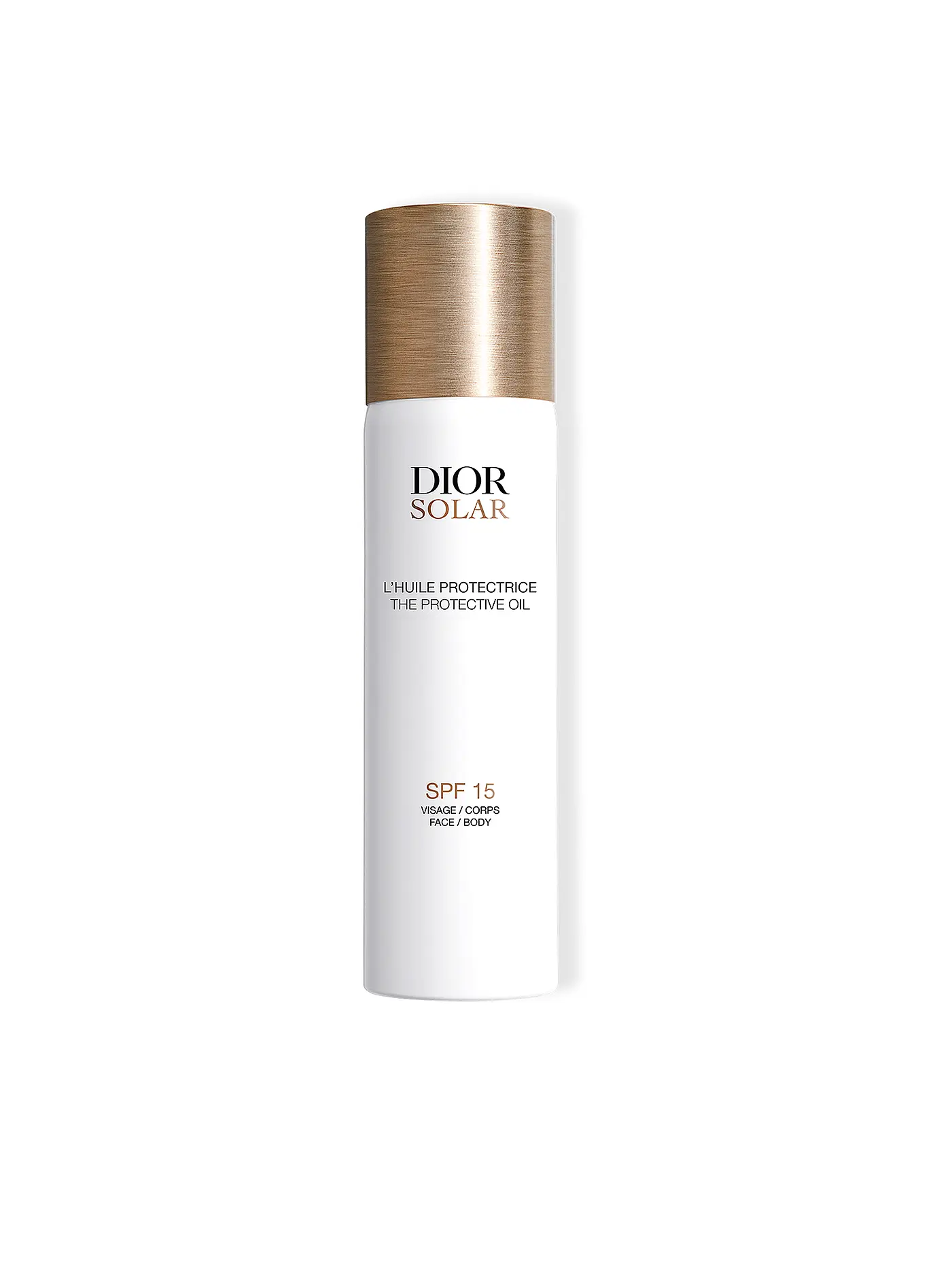 DIOR | Sonnenpflege - Dior Solar L'Huile Protectrice Visage et Corps SPF 15 125ml | 